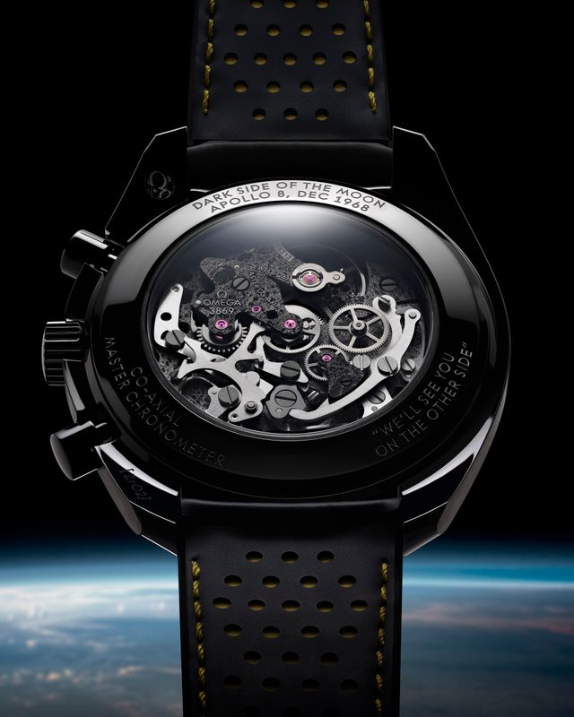 OMEGA Speedmaster Dark Side of the Moon Apollo 8 caseback