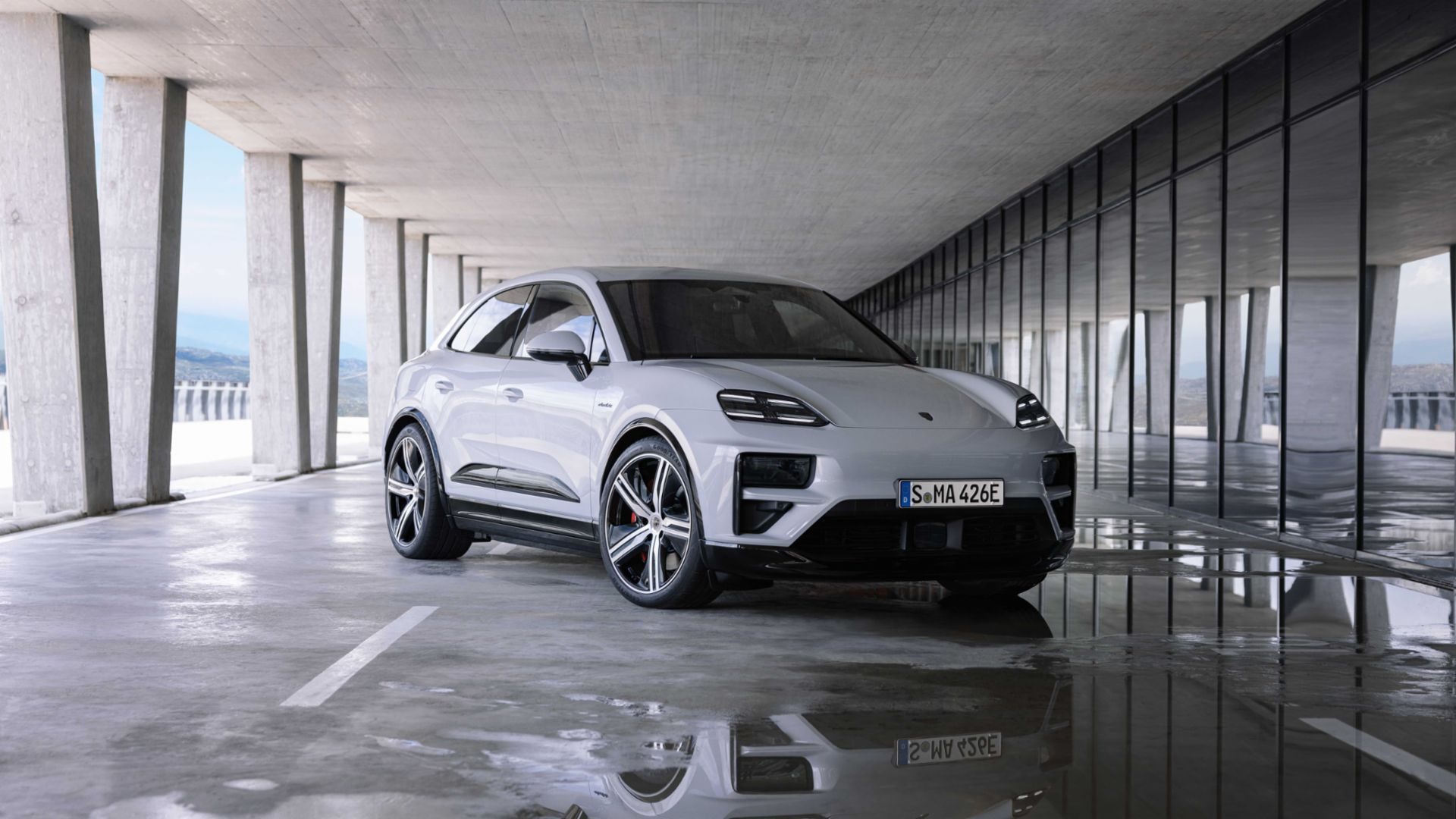 Electric Porsche Macan