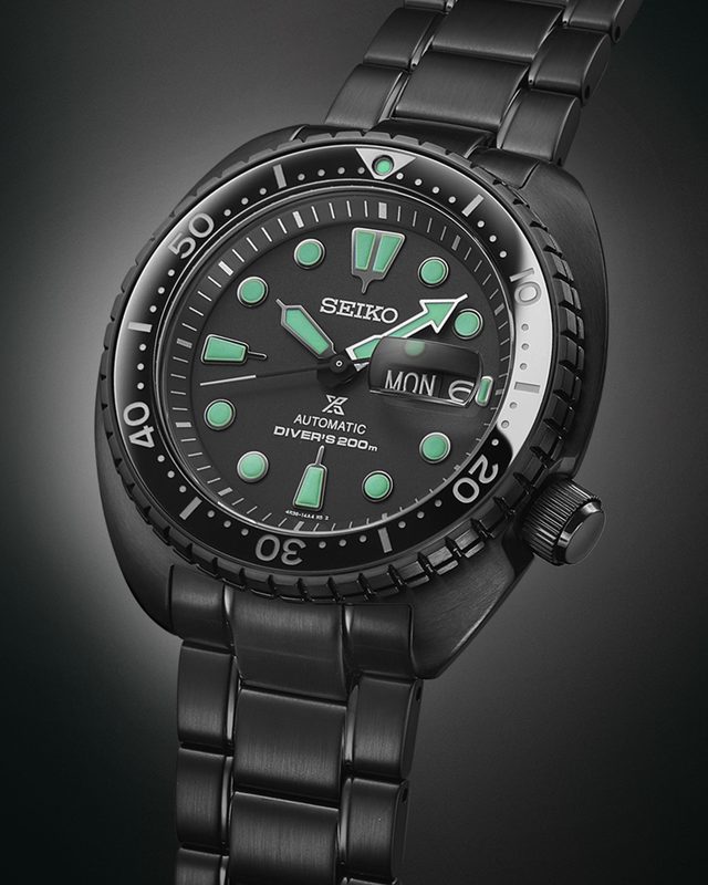 Seiko King Turtle Black Series