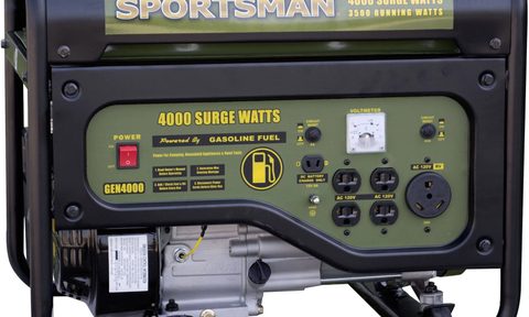 The Sportsman Gasoline 4000W Portable Generator.