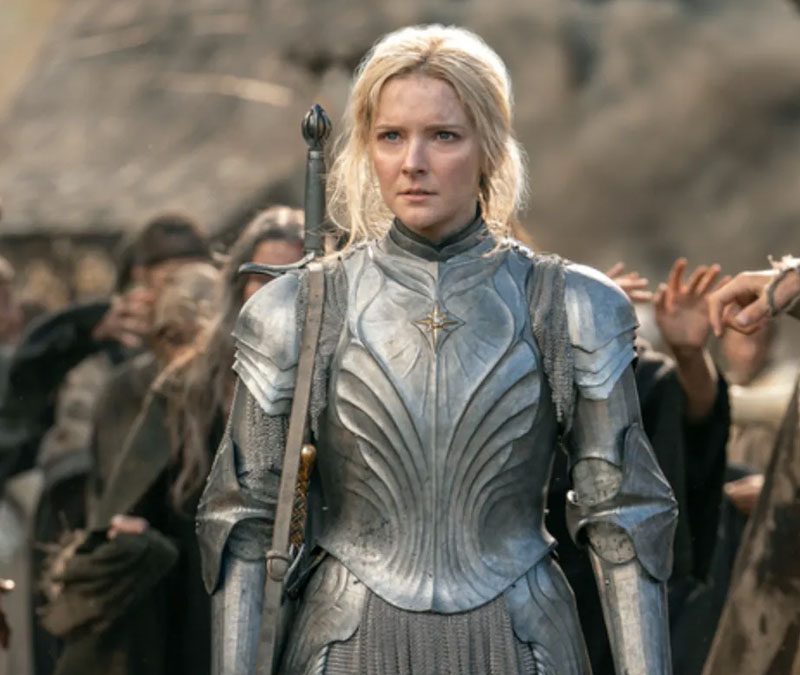 Morfydd Clark in The Lord of the Rings: The Rings of Power