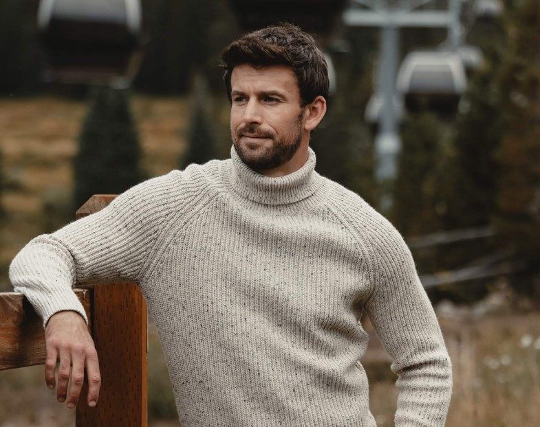 The Normal Brand Seawool Nep Turtleneck