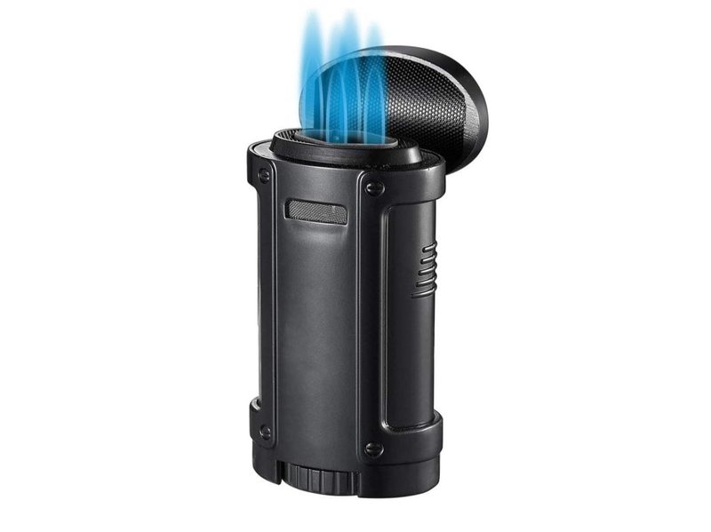 Visol Rhino Quad Torch luxury lighter with flames