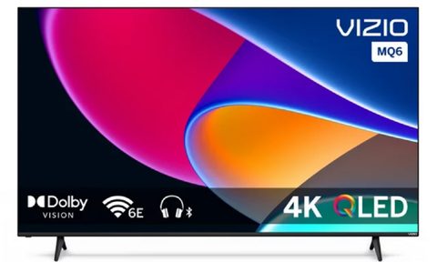 The Vizio MQ6 Series 4K QLED TV on a white background.