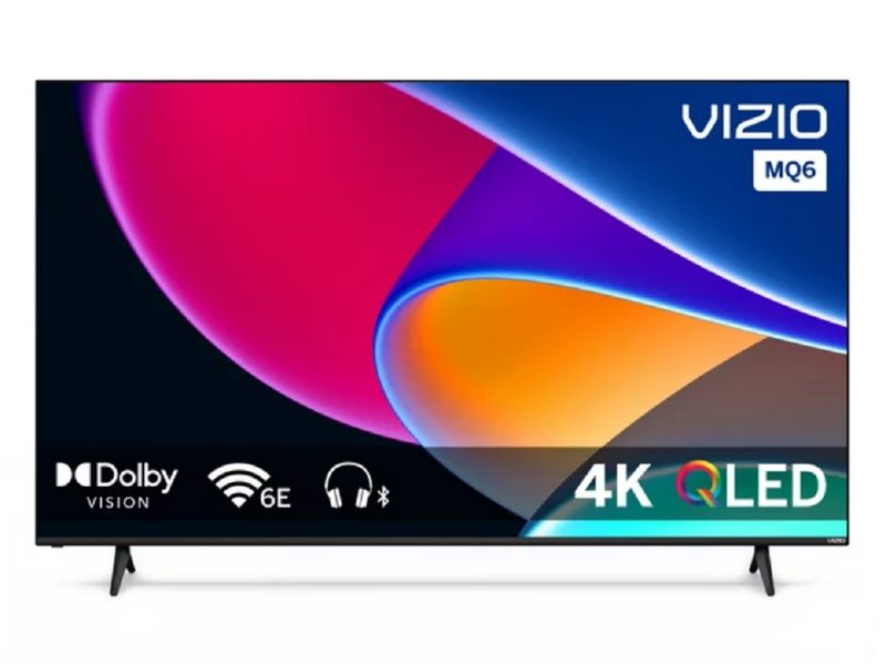 The Vizio MQ6 Series 4K QLED TV on a white background.