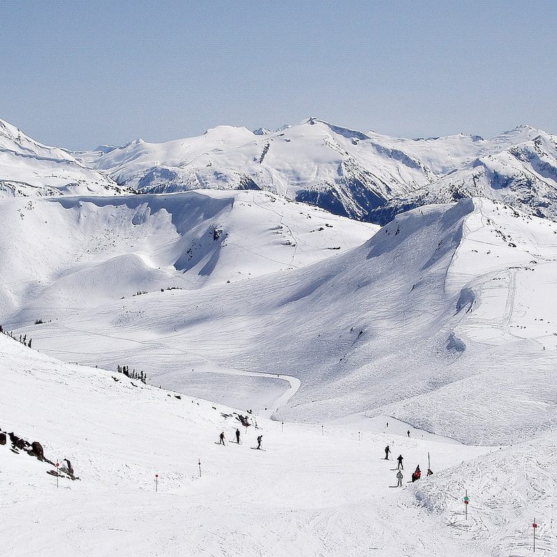 Whistler Blackcomb panoramic photo