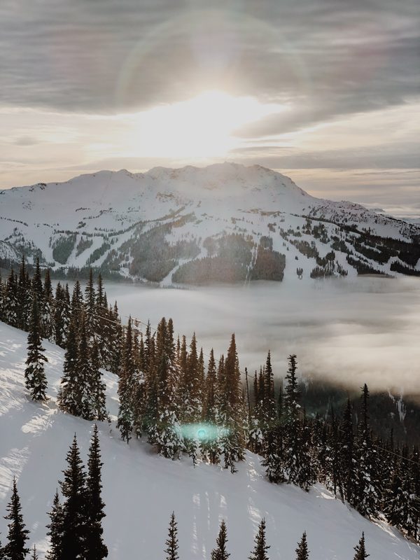 Whistler Blackcomb sunrise photo