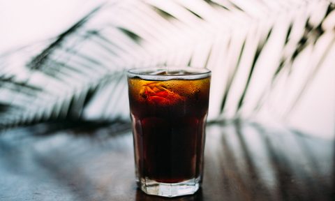 Rum cocktail