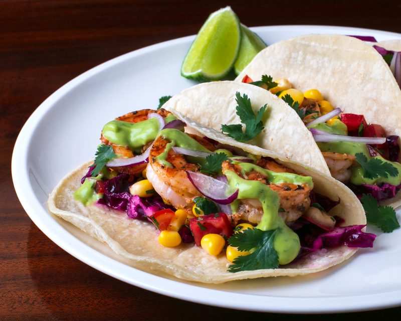 Shrimp tacos