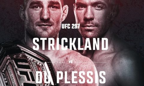 Free UFC 297 live stream watch strickland vs du plessis.