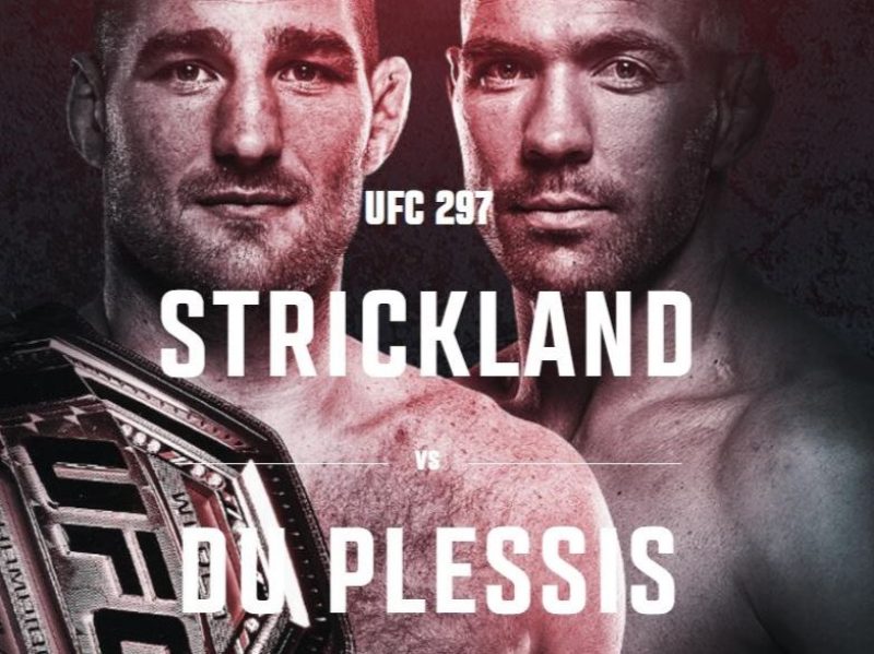 Free UFC 297 live stream watch strickland vs du plessis.