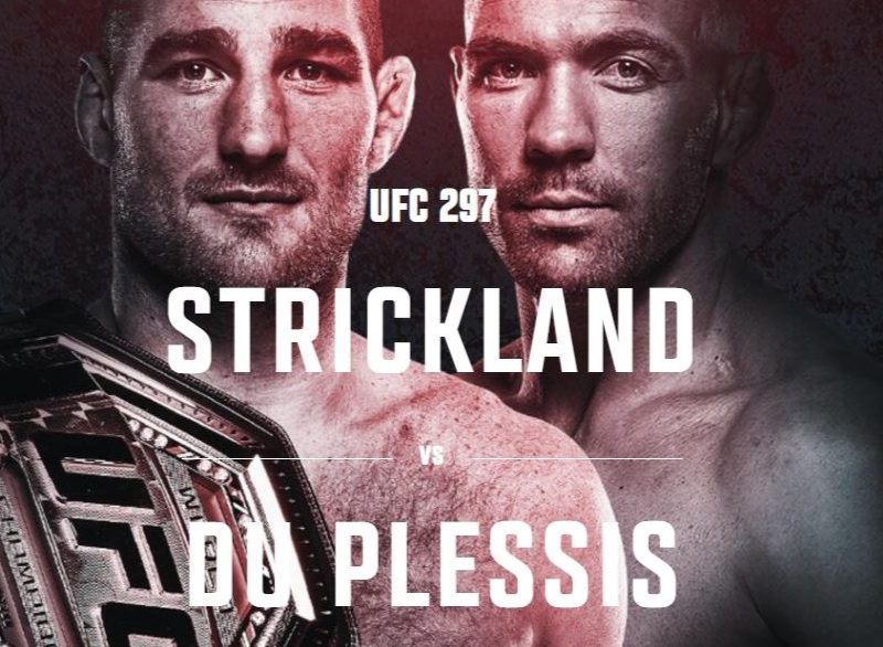 Free UFC 297 live stream watch strickland vs du plessis.