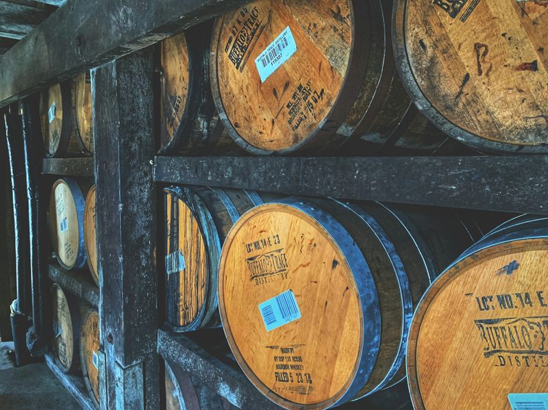 Whiskey barrels