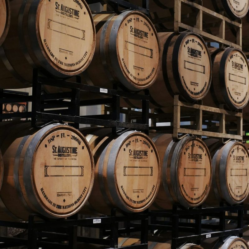 Whiskey barrels