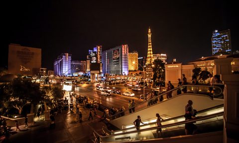 Las Vegas Strip at night