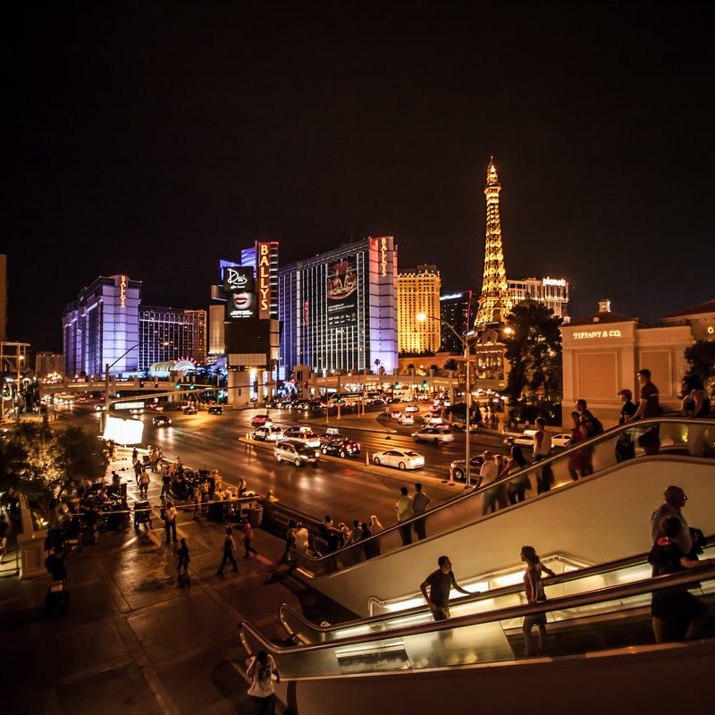 Las Vegas Strip at night