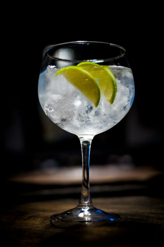 Gin cocktail