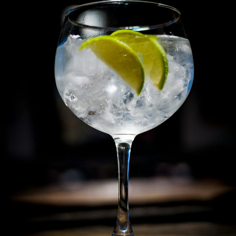 Gin cocktail
