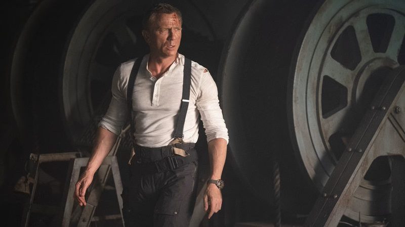 Daniel Craig as James Bond Omega ad