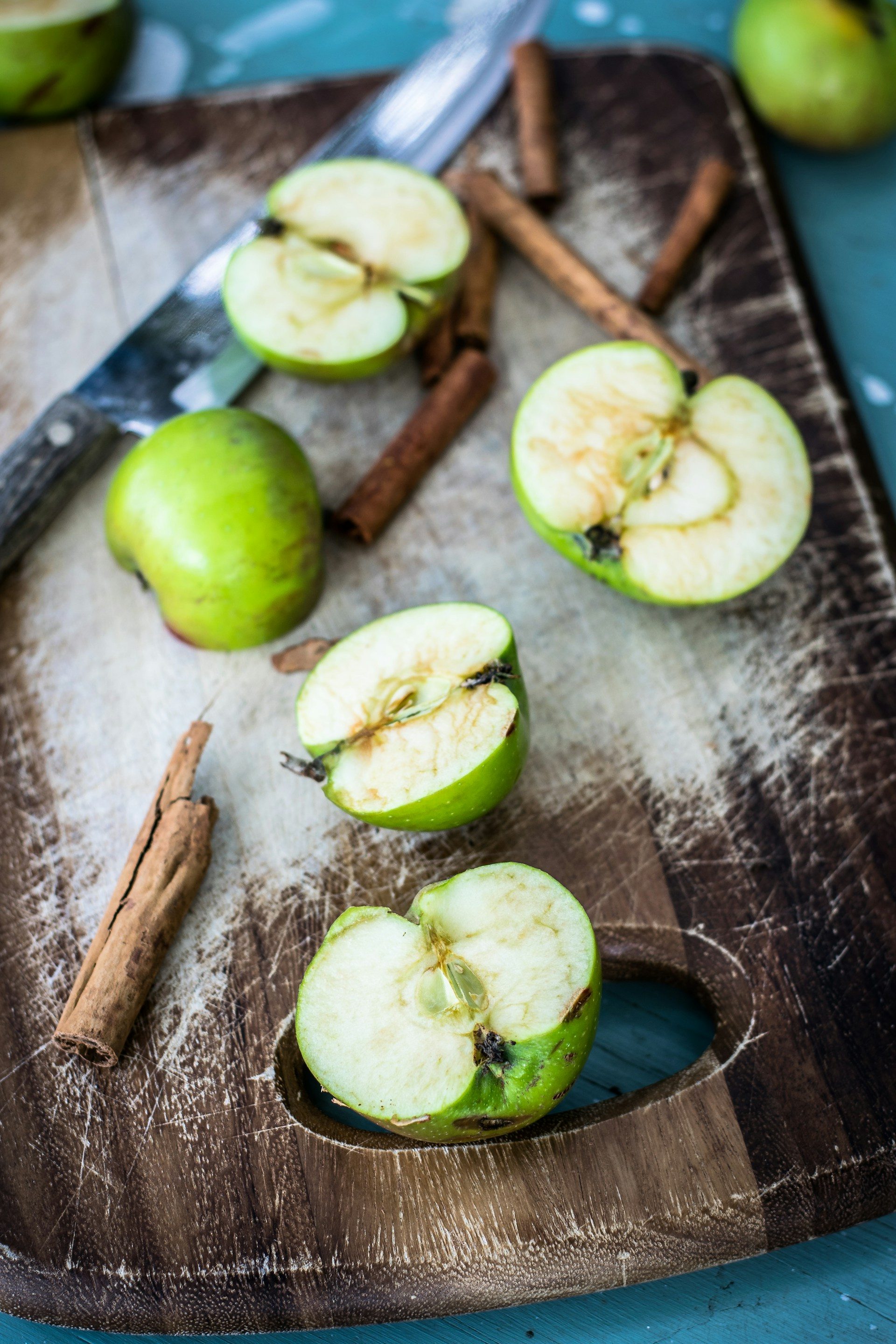 Apple and cinnamon