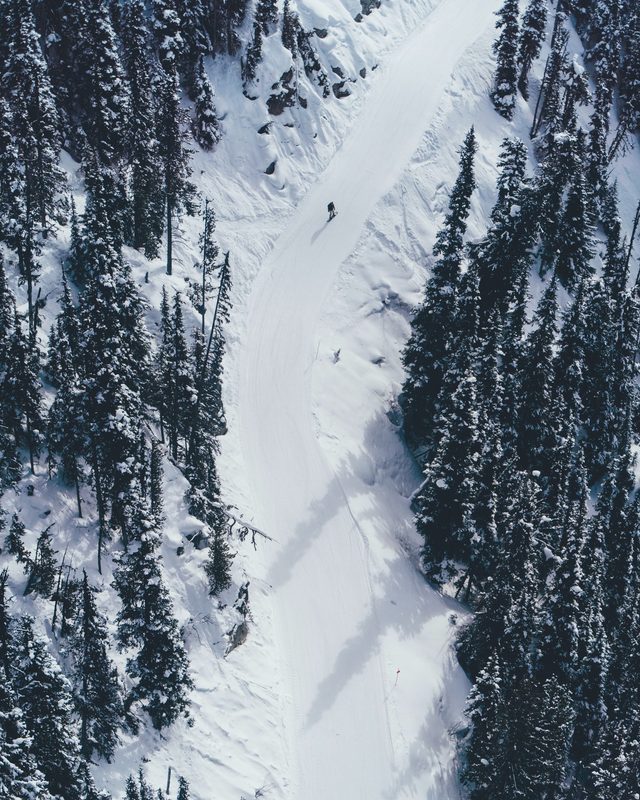 Snowboarder at Whistler Blackcomb