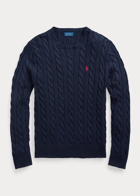 Ralph Lauren cable knit cotton sweater