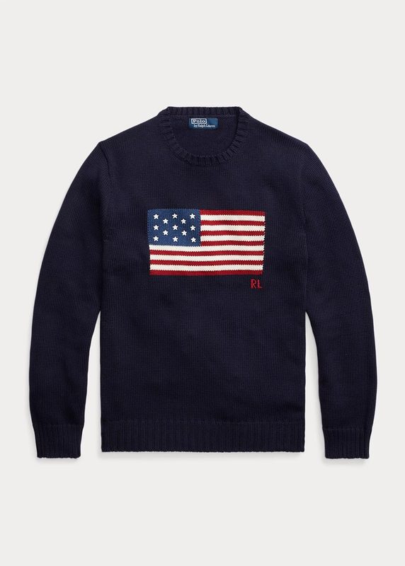 Ralph Lauren American Flag Sweater