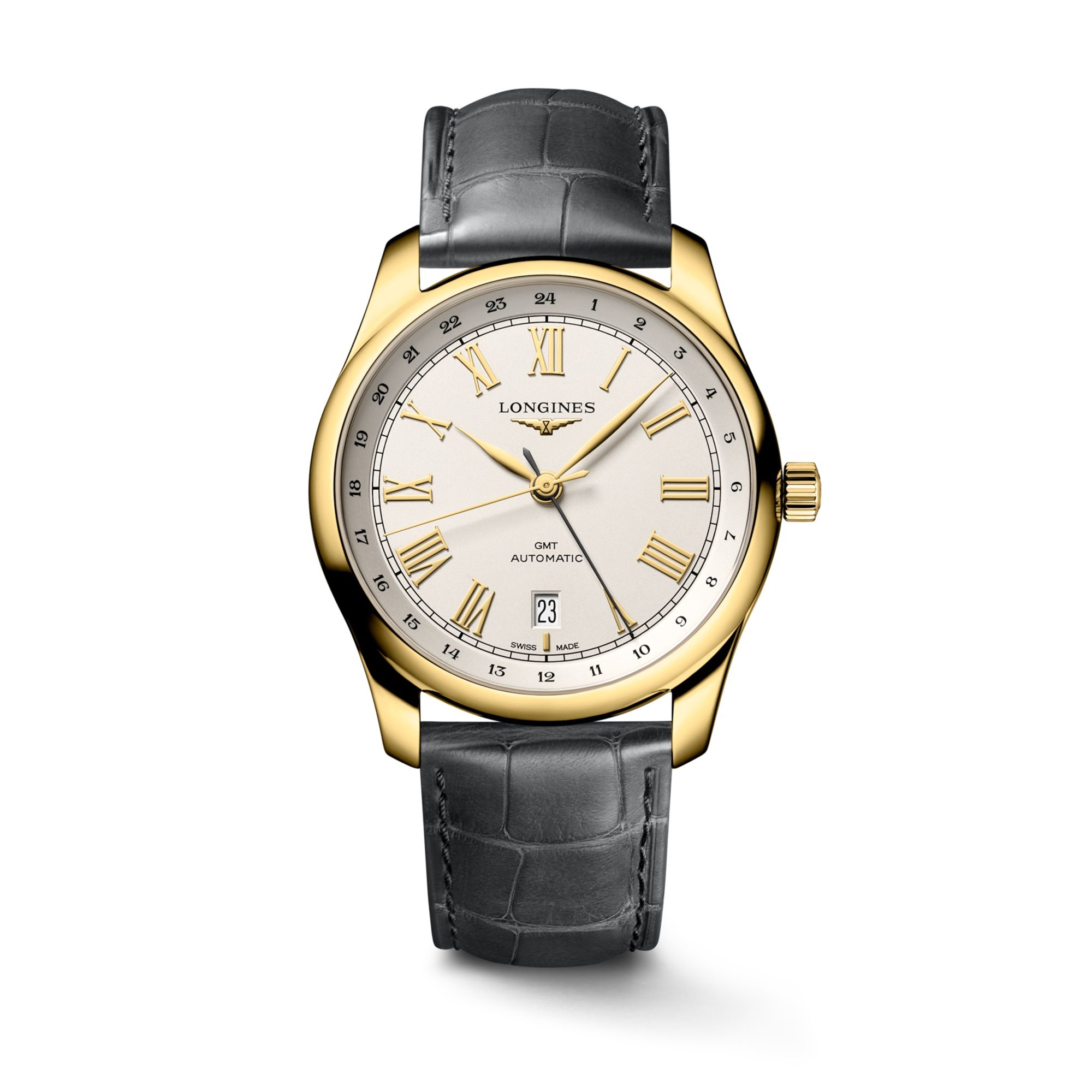 Longines Master Collection GMT yellow gold