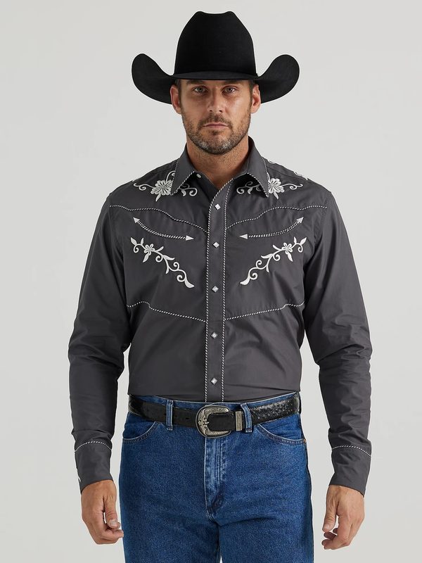 Wrangler Rodeo Ben Western Snap Shirt