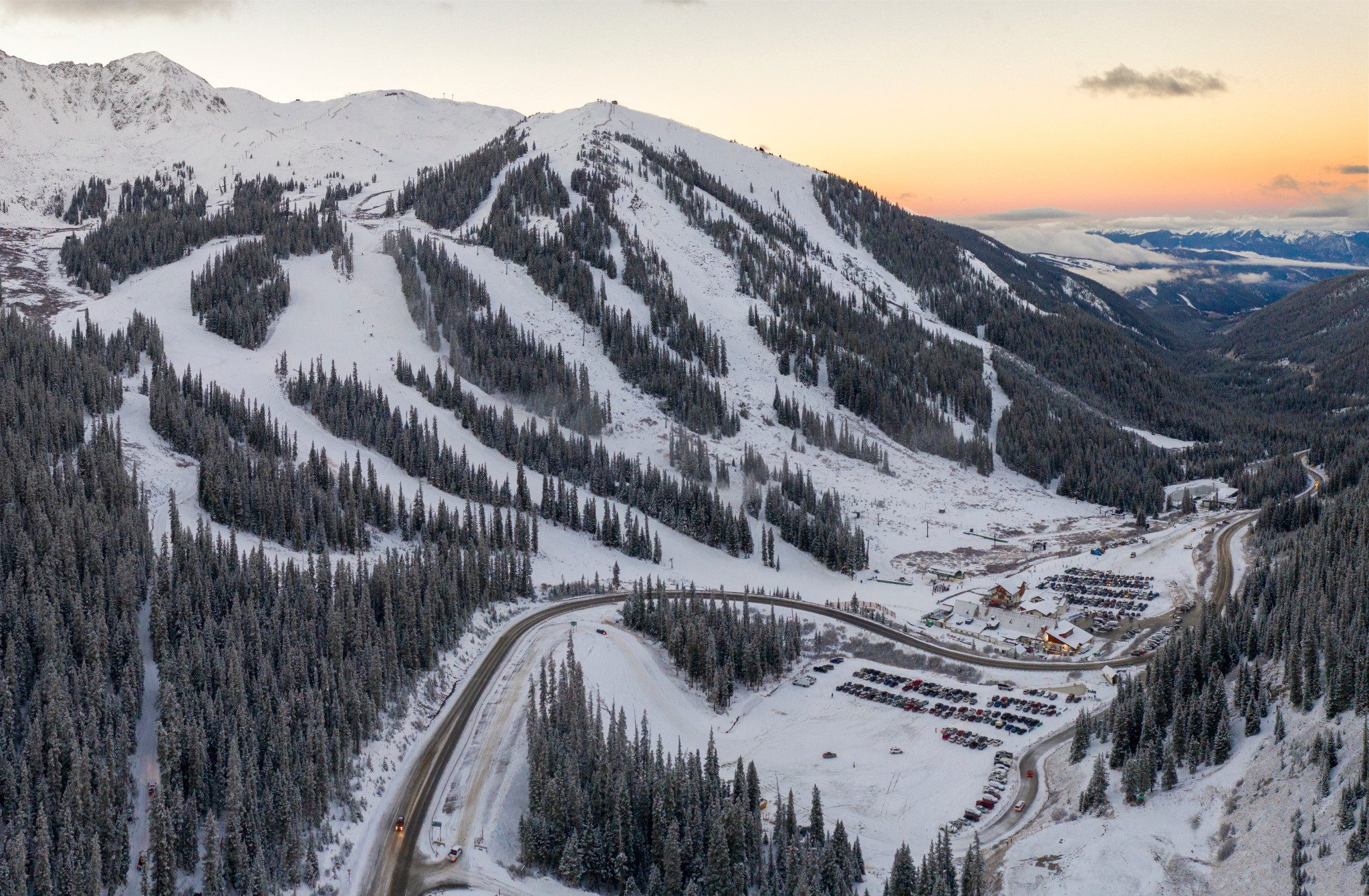 Arapahoe Basin resort in Colorado