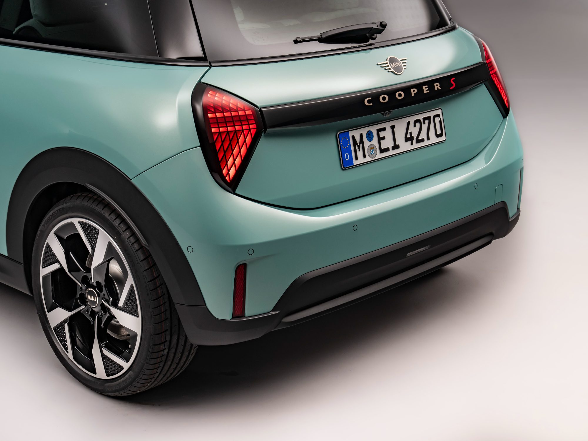 2025 Mini Cooper S rear hatch.