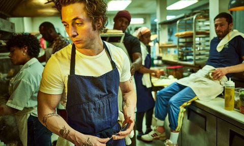 Jeremy Allen White as Carmy in The Bear