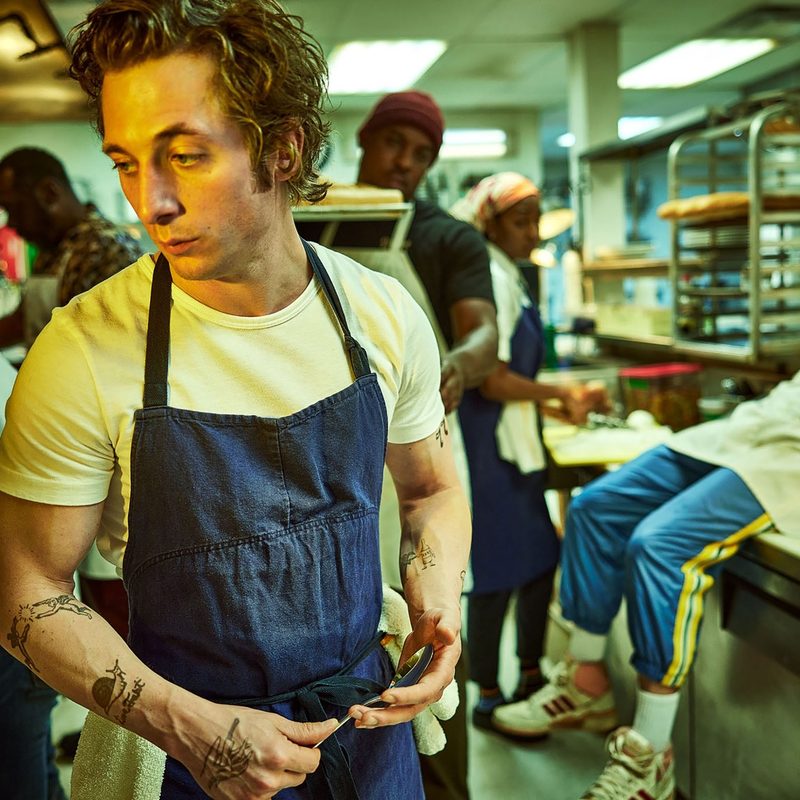 Jeremy Allen White as Carmy in The Bear