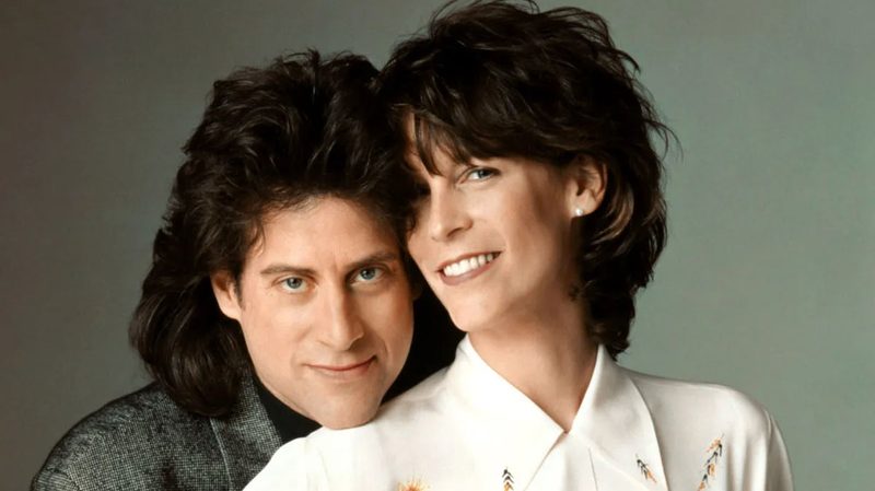 Richard Lewis and Jamie Lee Curtis in Anything But Love.