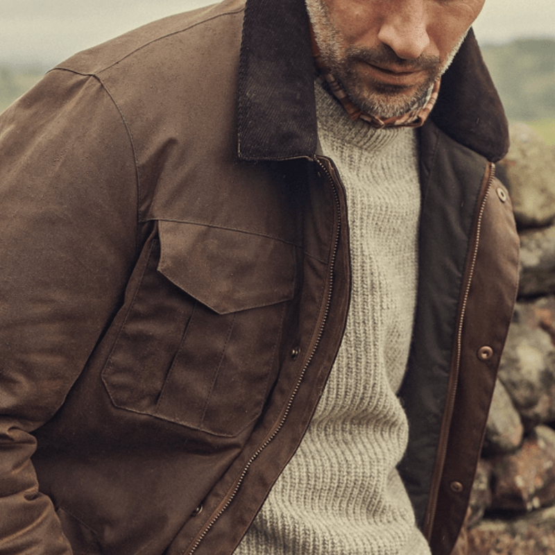 Barbour Spen Waxed Jacket