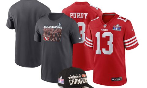 Brock Purdy jersey San Francisco 49ers for Super Bowl LVIII at Lids Locker Room