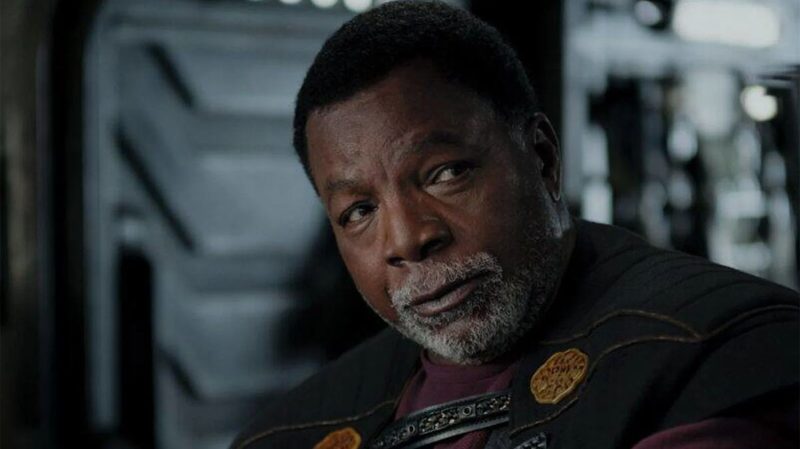 Carl Weathers in The Mandalorian.