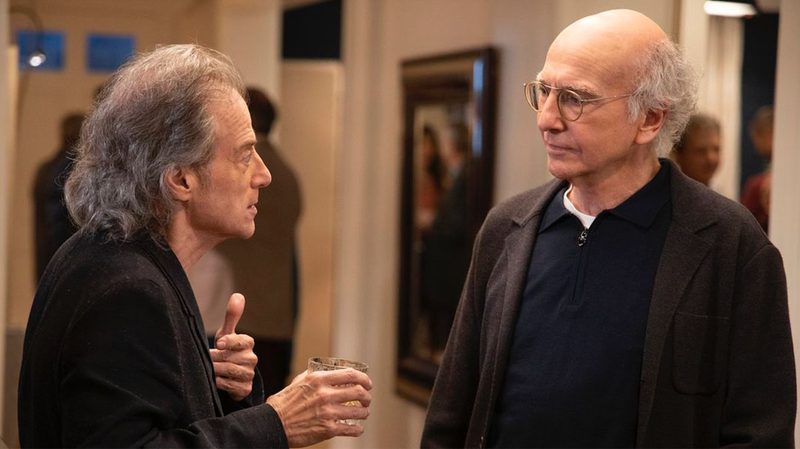 Richard Lewis and Larry David in Curb Your Enthusiasm.