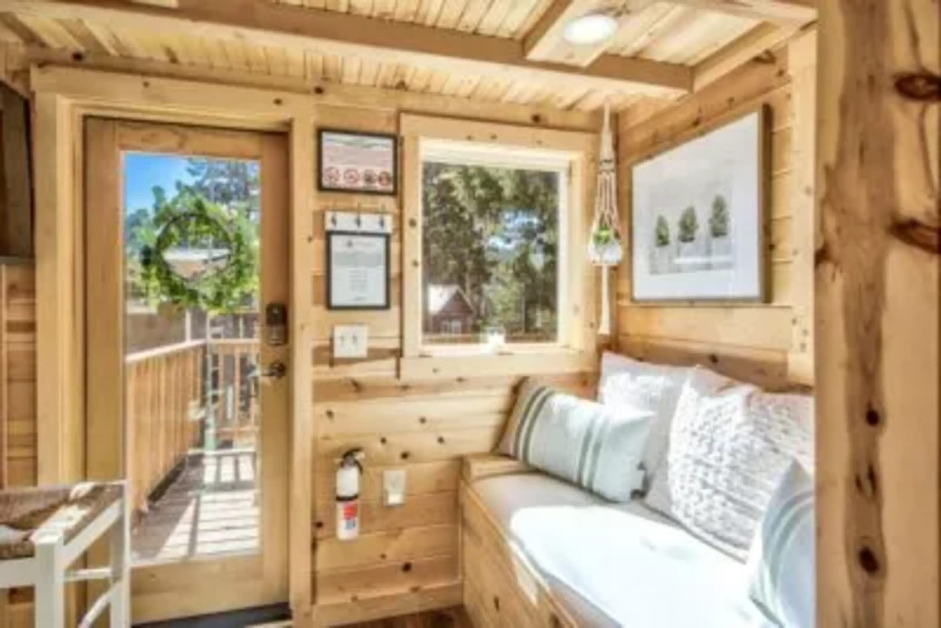 Farallon Tumbleweed Tiny House interior.