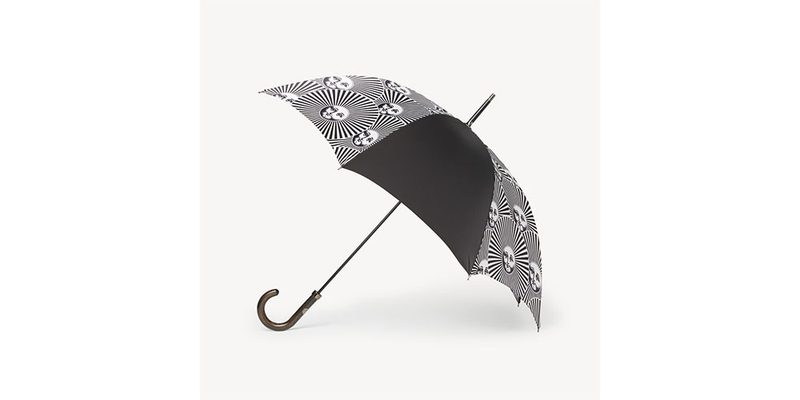 The Fornasetti Classic Umbrella Soli a Ventaglio on a white background.