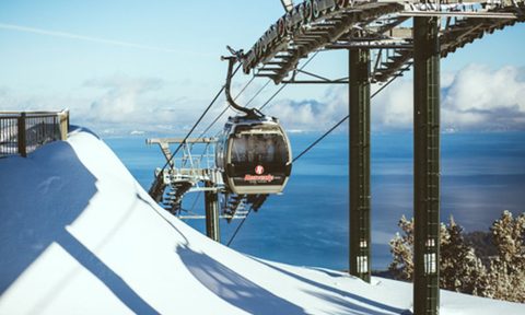 Heavenly Ski Resort gondola Lake Tahoe
