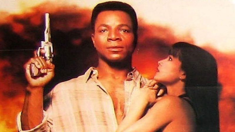 Carl Weathers and Cassandra Delaney in Hurricane Smith.