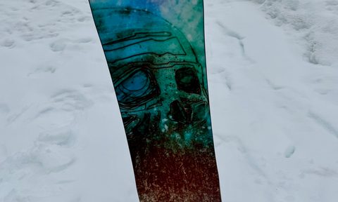 Arbor Annex Camber snowboard bottom graphics