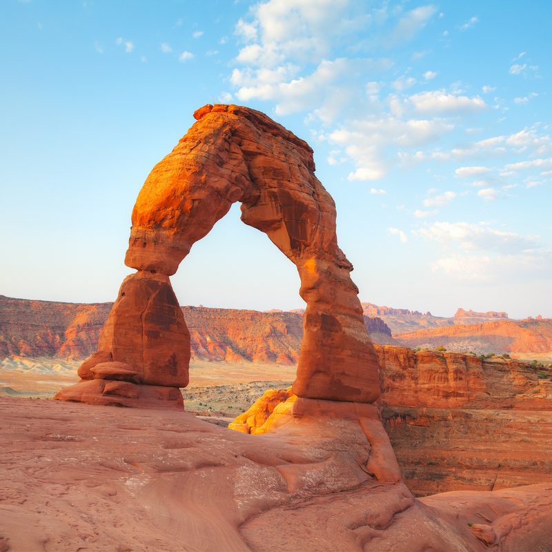 Delicate Arch at the Arches National Park