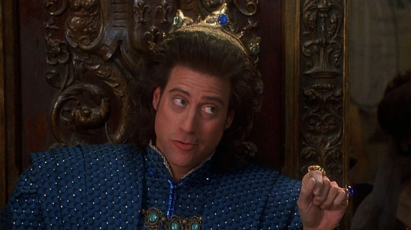 Richard Lewis as Prince John in Robin Hood: Men in Tights.