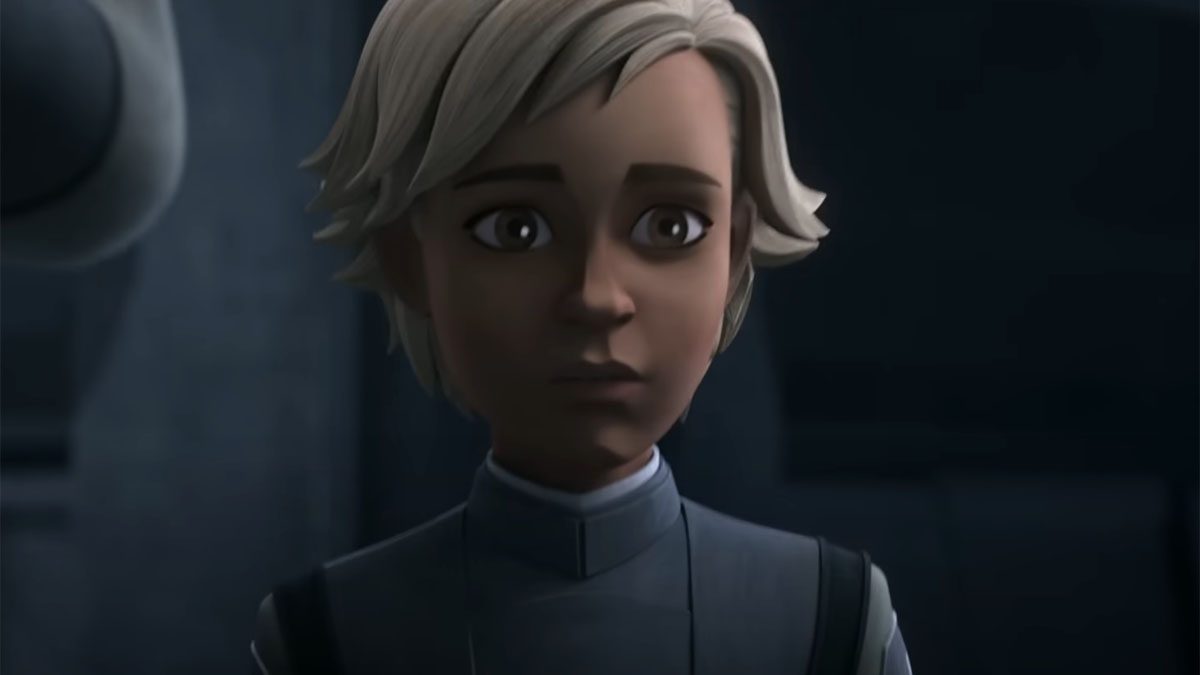 Omega in Star Wars: The Bad Batch season 3.