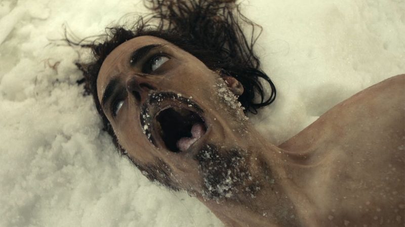 One of the bodies in True Detective: Night Country.