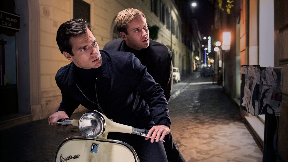 Henry Cavill and Armie Hammer in The Man From U.N.C.L.E..