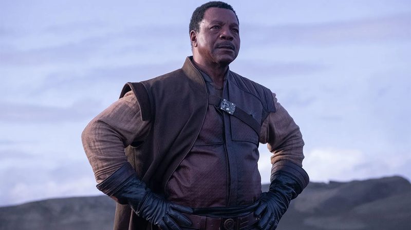 Carl Weathers in The Mandalorian.