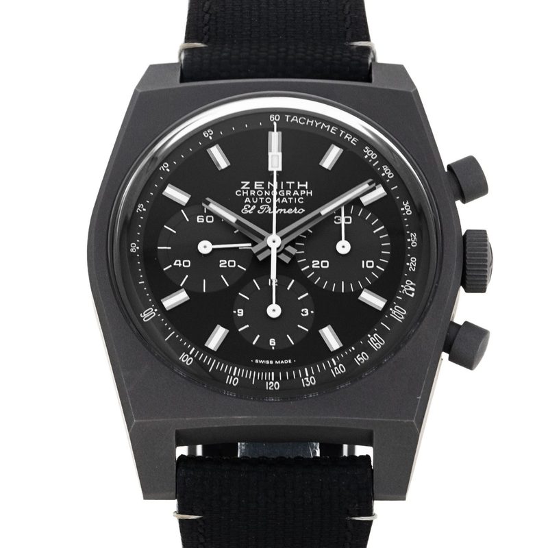 A Zenith Chronomaster watch.